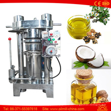 Máquina de la prensa del aceite de coco de la almendra de Camellia de la nuez de maní del cacahuete del sésamo de la aceituna
